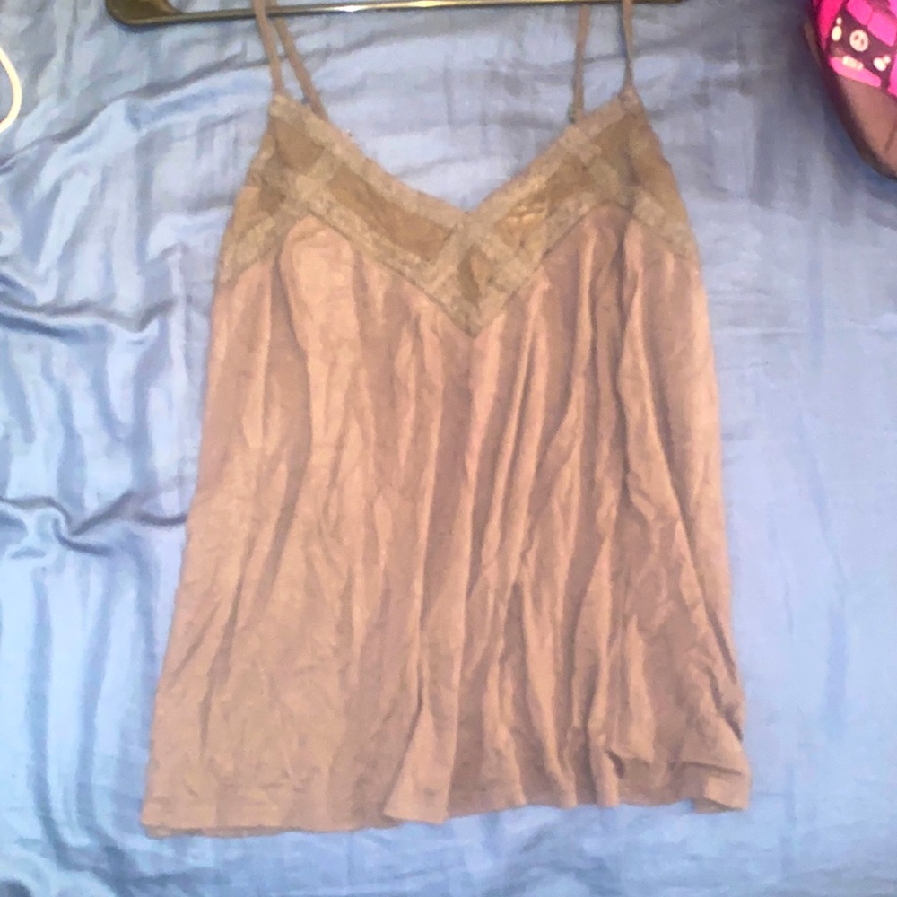 Women’s tank top with lace